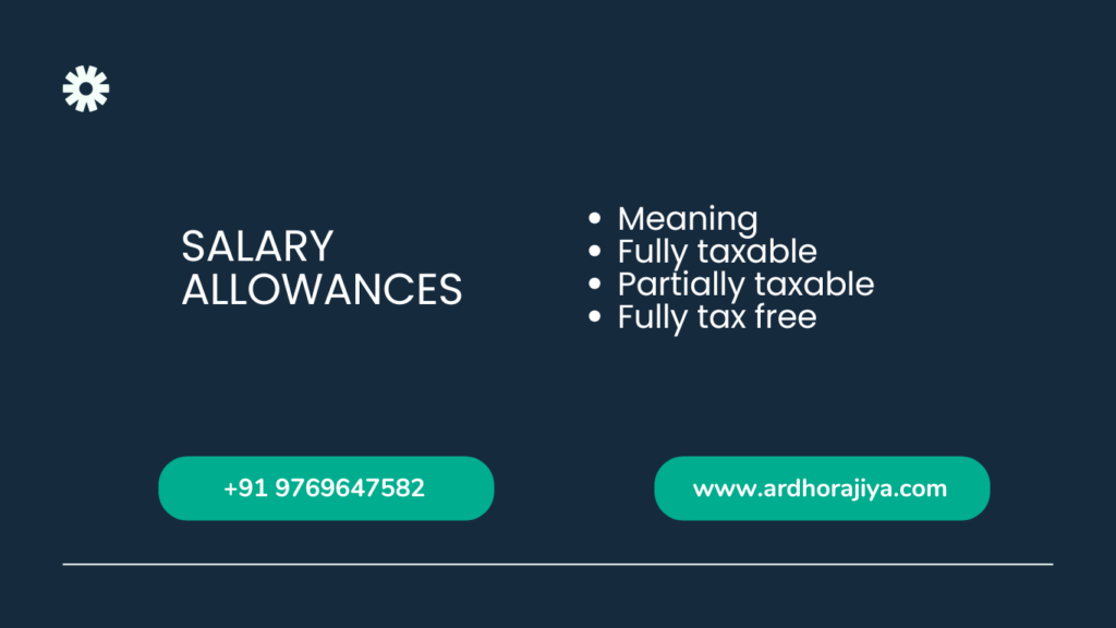 salary allowances